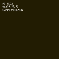 #211C02 - Cannon Black Color Image